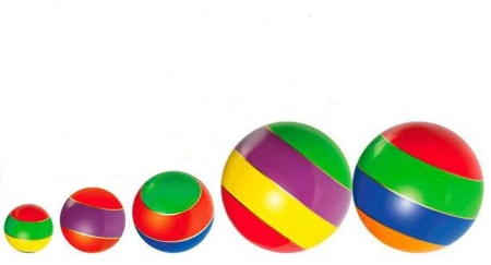 Купить Мячи резиновые (комплект из 5 мячей различного диаметра) в Курильске 