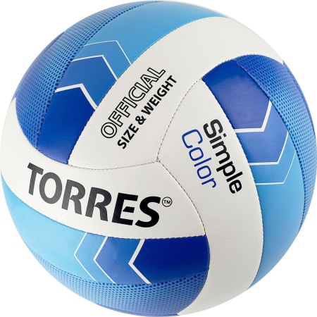 Купить Мяч волейбольный Torres Simple Color любительский р.5 в Курильске 